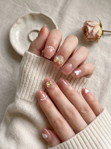 [NV-FY-003] Ethereal Pearl & Butterfly Dream Nude Set