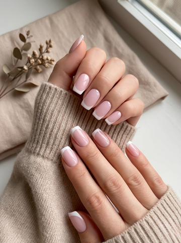 [NV-FR-011] Timeless White French Tip Set